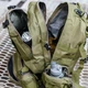 Рюкзак армейский тактический 55 литров Military зеленый для походов с системой Molle, рыбалки, охоты - изображение 4