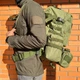 Рюкзак армейский тактический 55 литров Military зеленый для походов с системой Molle, рыбалки, охоты - изображение 12