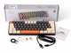 Игровая механическая клавиатура с RGB подсветкой на красных свитчах TKL 60% проводная клава механика ТКЛ - изображение 7