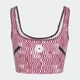 Спортивний топ Adidas Stella McCartney Truepurpose printed crop top HG6881 violet/white S - изображение 2