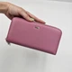 Женский кожаный кошелек клатч Cardinal 19 х 10 х 2.5 см Матовый Розовый - изображение 5