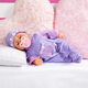 Лялька Bayer Design First Words Baby Lila 38 см (93826AF) (4003336419580) - зображення 4