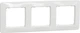 Рамка 3-постовая Schneider Electric Sedna Design Белая (SDD311803) - изображение 1