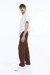 Штани H&M XS темно-коричневий 3071064346 - зображення 2