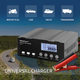 Інтелектуальний мікропроцесорний зарядний пристрій Qoltec 12V/12.6V/24V LCD (5901878524917) - зображення 6