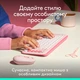 Мышка Logitech POP Mouse With Emoji Bluetooth Rose (910-007413) - изображение 4