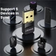 USB Bluetooth адаптер Usams ZB321 Plug and Play, BT5.1 Черный - изображение 6