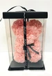 Букет-Медведик из 3D роз Teddy Bear 25см в подарочной коробке пудровый - изображение 2