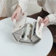 Жіноча косметичка Lesko SHY-02 White несесер органайзер дорожня бьюті кейс - зображення 2