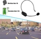 Беспроводной микрофон Retekess TR503, FM гарнитура Hands-Free с аккумулятором для усилителя голоса, церкви, гида, учителя, продавца, конференции, караоке Black - изображение 6