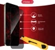 Защитное стекло антишпион Intaleo Privacy для смартфона Apple iPhone 15 Pro Max Black (1283126592003) - изображение 8