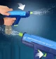 Детский водяной пистолет на аккумуляторе водный с автоматическим набором воды Детские водные пистолеты Синий с голубым - изображение 5