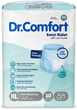 Подгузники трусы для взрослых Dr Comfort Extra Large 120-170 см 5.5 кр. 10 шт. - изображение 1