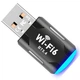 WiFi 6 бездротовий мережевий адаптер BauTech AX900 з підтримкою 5G та Bluetooth Чорний (1015-846-00) - зображення 10