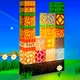 Детский конструктор-ночник BauTech 3D светящийся в стиле Minecraft разноцветный (1015-825-00) - изображение 2