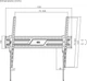 Настенное крепление для телевизора Brateck KL38-69T 50"-100" - изображение 12