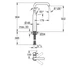 Високий змішувач для раковини GROHE ESSENCE 24170001 - зображення 2