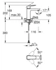 Смеситель для раковины GROHE CUBEO 1017552430 - изображение 2