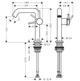 Змішувач для раковини HANSGROHE TECTURIS S COOLSTART ECOSMART 73340140 - зображення 2