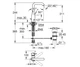Однорычажный смеситель GROHE ESSENCE 24174001 - изображение 2