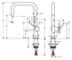 Кухонний змішувач HANSGROHE TALIS 72806000 - зображення 2