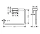 Тримач для рушників HANSGROHE ADDSTORIS 41754700 - зображення 2