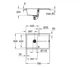 Композитна мийка 78 см GROHE K-SERIES K 400 31639AP0 - зображення 2