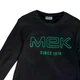 Комплект с двух футболок с длинными и короткими рукавами с логотипом Mek 203MHFL004-995 черный, серый 170 - изображение 4