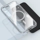 Чехол на Apple iPhone 16e / для айфон 16е с функцией магсейф MagSafe Прозрачный - изображение 6