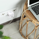 Rozgałęźnik sieciowy Qoltec Power Cube 3x AC + 2x USB + 1x USB-C PD 20W White (5901878525488) - obraz 6