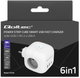 Rozgałęźnik sieciowy Qoltec Power Cube 3x AC + 2x USB + 1x USB-C PD 20W White (5901878525488) - obraz 8