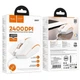 Комп'ютерна миша Hoco GM37 Wonderful gaming luminous wired mouse White - зображення 2