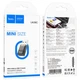 Адаптер Hoco UA36C USB male to Type-C female USB2.0 transparent adapter Black - изображение 2