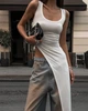 Жіноча сукня-майка Fashion YSMU115White One size Молочна (2000000907147) - зображення 2