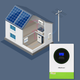 Hybrydowy inwerter Qoltec 6.2 kW 120A 48V MPPT 12 units BMS Sinus Wi-Fi option (5901878538617) - obraz 10