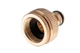 Адаптер латунный Intertool-Storm - на коннектор 1/2" с внутренней резьбой 3/4" и 1" (GE-1211) - изображение 2