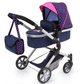 Wózek dla lalki Bayer Design City Neo 18154AA Granatowo-różowy (4003336181548) - obraz 6