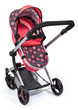 Wózek dla lalki Bayer Design Combi Neo Vario 18405AA Czerwony (4003336184051) - obraz 6