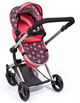 Wózek dla lalki Bayer Design Combi Neo Vario 18405AA Czerwony (4003336184051) - obraz 8