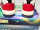 Детские ботинки хайтопы Geox Buzzerlight с мигалками 31 красный/белый/чёрный - изображение 6