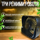 Портативний вентилятор з живленням від USB A031 Чорний - зображення 6
