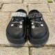 Женские кроксы Progress на платформе черные с джибитсами Progress 152-2-4 40р - изображение 4