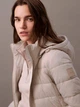 Куртка демисезонная короткая с капюшоном женская Calvin Klein 390500939 XL Молочная ( 1159837553) - изображение 5