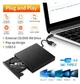 Внешний USB 3.0 DVD RW CD Тонкий оптический привод Записывающий плеер для компакт дисков AmmToo проигрыватель - изображение 1