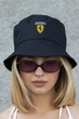 Жіноча Панамка Without З Принтом Ferrari L Black - изображение 4