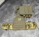 Тактическая армейская штурмовая плитоноска Asdag с быстрым сбросом Cordura 1000D пиксель - изображение 7