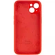 Чохол Silicone Premium case з захистом камери для iPhone 14 Full Camera Protective red 9852 - изображение 2