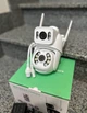 IP WiFi Камера видеонаблюдения ICSEE 2 независимых объектива 8MP уличная поворотная UKC - изображение 6