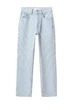 Джинсы женские в полоску MANGO 47087136 Голубой с белым 40 KL0893 - изображение 3