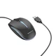 Миша BOROFONE BG10 Soaring game luminous wired mouse, дротова, ігрова, 1000DPI, USB, 1.5m, Black - зображення 1